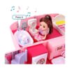 deAO Doll Houses Mochila portátil para niñas con casa de_2