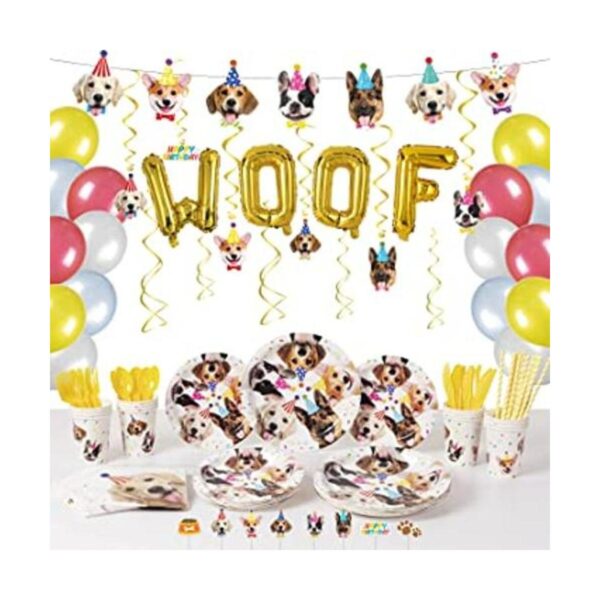 DECORLIFE Suministros de fiesta de cumpleaños para perros_1