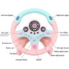 deAO Volante para niños para asiento trasero con llave de_3
