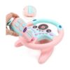 deAO Volante para niños para asiento trasero con llave de_2