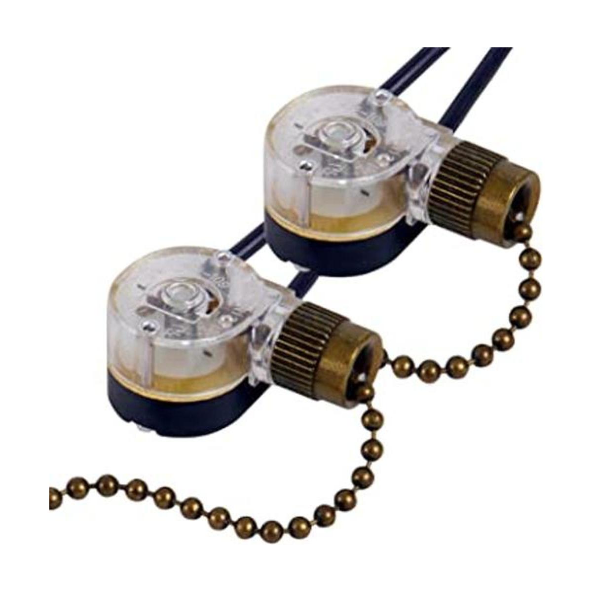 Pull Chain Switch Zing Ear ZE109 Ceiling Fan Switch