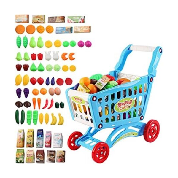 deAO El juego de carrito de compras para niños incluye 78_1