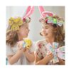 Cinta de Pascua con borde con alambre 2.5 pulgadas x 18