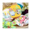 Cinta de Pascua con borde con alambre 2.5 pulgadas x 18