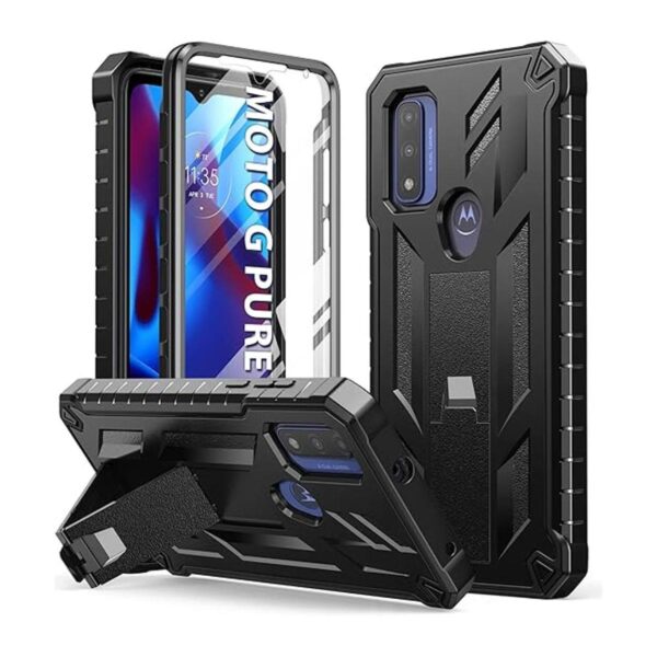Funda protectora duradera para Motorola MotoG Pure para_1