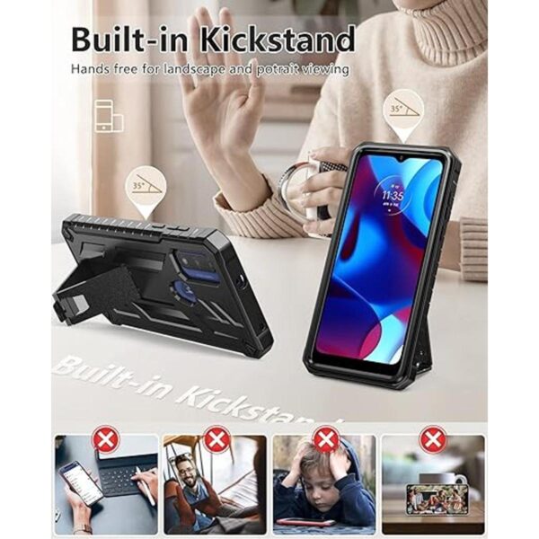 Funda protectora duradera para Motorola MotoG Pure para_2