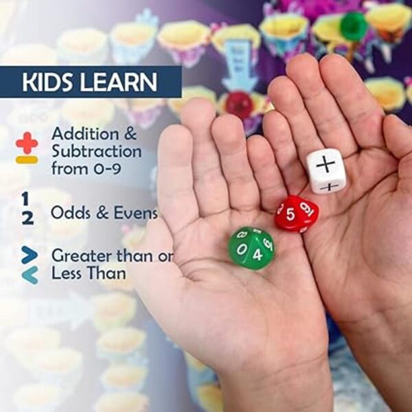 sumas en el espacio Una adición y sustracción Math Juego_2