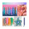 Cridoz Boondoggle String Kit con 20 rollos de cordón de