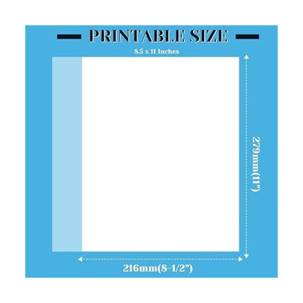 Papel de vitela Cridoz transparente de 4.06 ozm papel