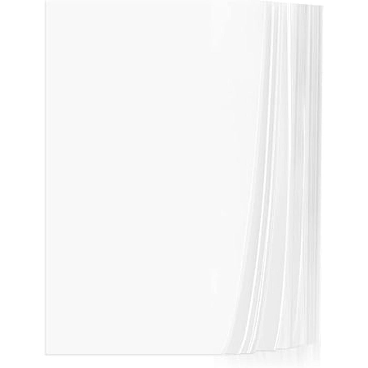 Papel de vitela Cridoz transparente de 4.06 ozm papel