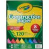 Crayola Papel de construcción 8 colores diferentes 120_1