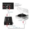 Phono Turntable Preamp Phonograph Preamplifier with RCA_4