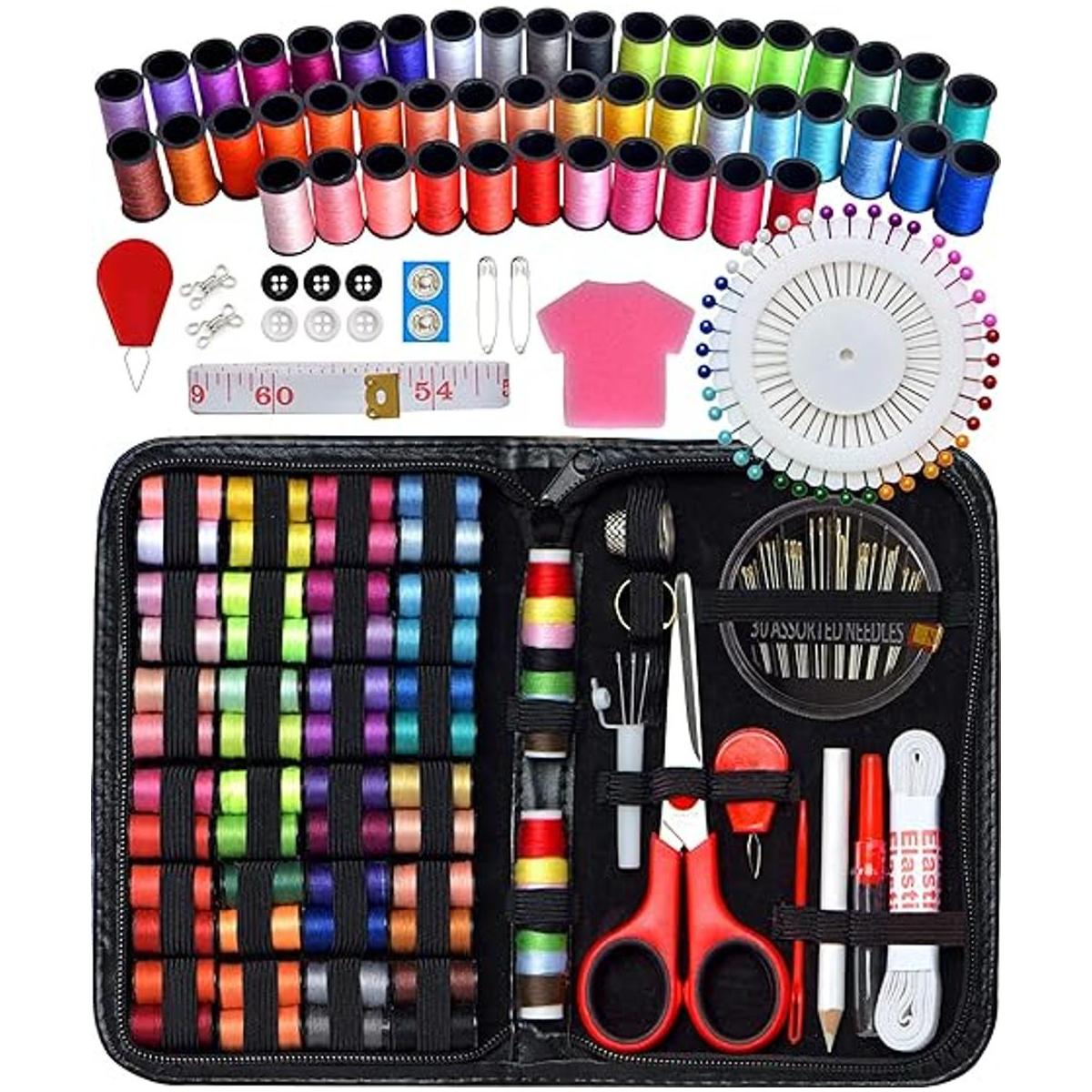 Kit de costura para viajeros adultos principiantes
