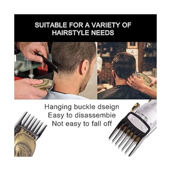 Guías de corte profesionales para cortaúñas de cabello 10_6