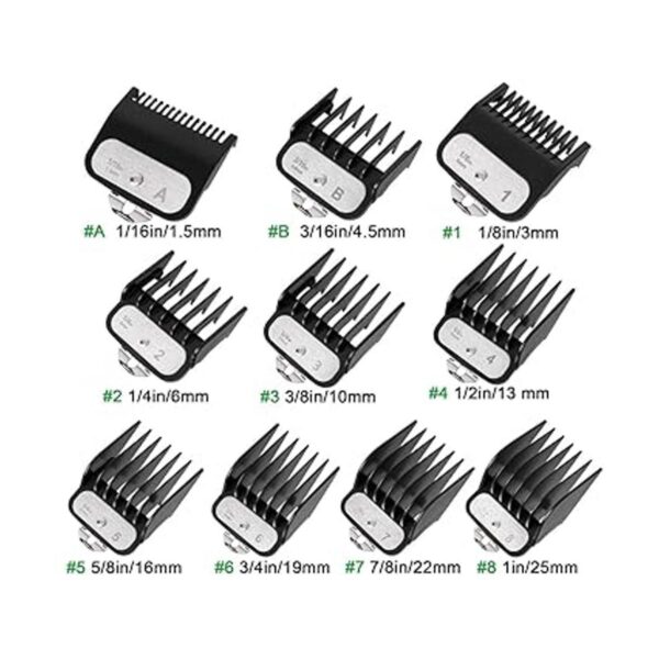 Guías de corte profesionales para cortaúñas de cabello 10_2