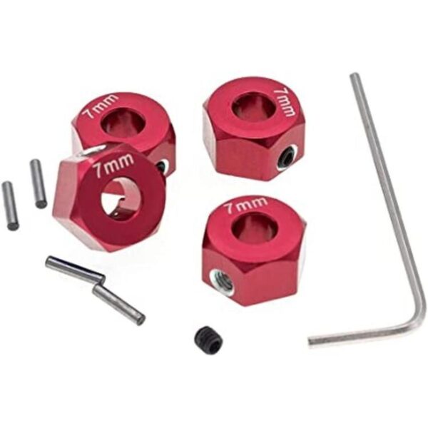 CODA RACING RC modelo Hopups 0.472 in Hex Wheel Hub 4_1
