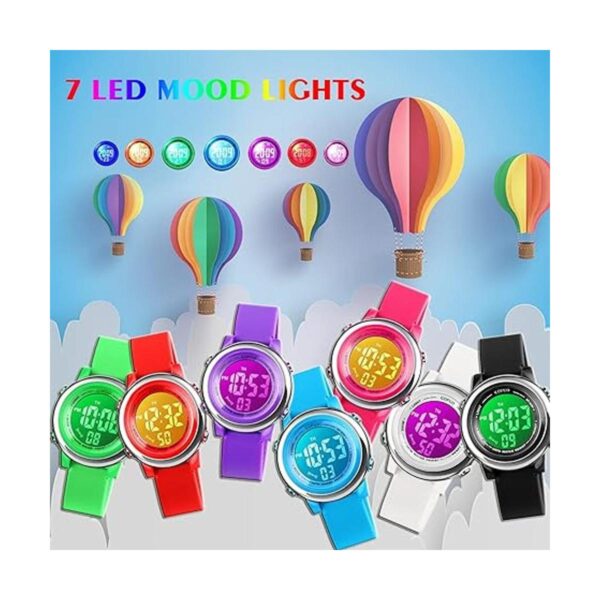 Reloj digital deportivo de pulsera impermeable para_2