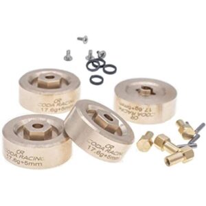 CODA RACING 4 unids 0.62 oz latón extendido rueda pesos_1