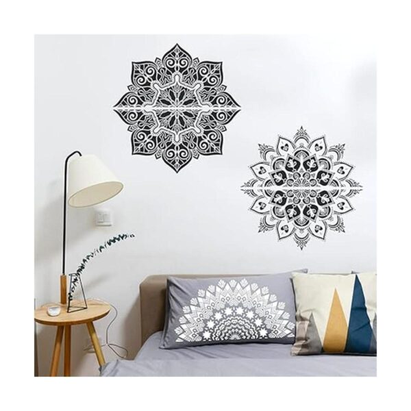 Plantilla de mandala reutilizable de 18 x 10 pulgadas