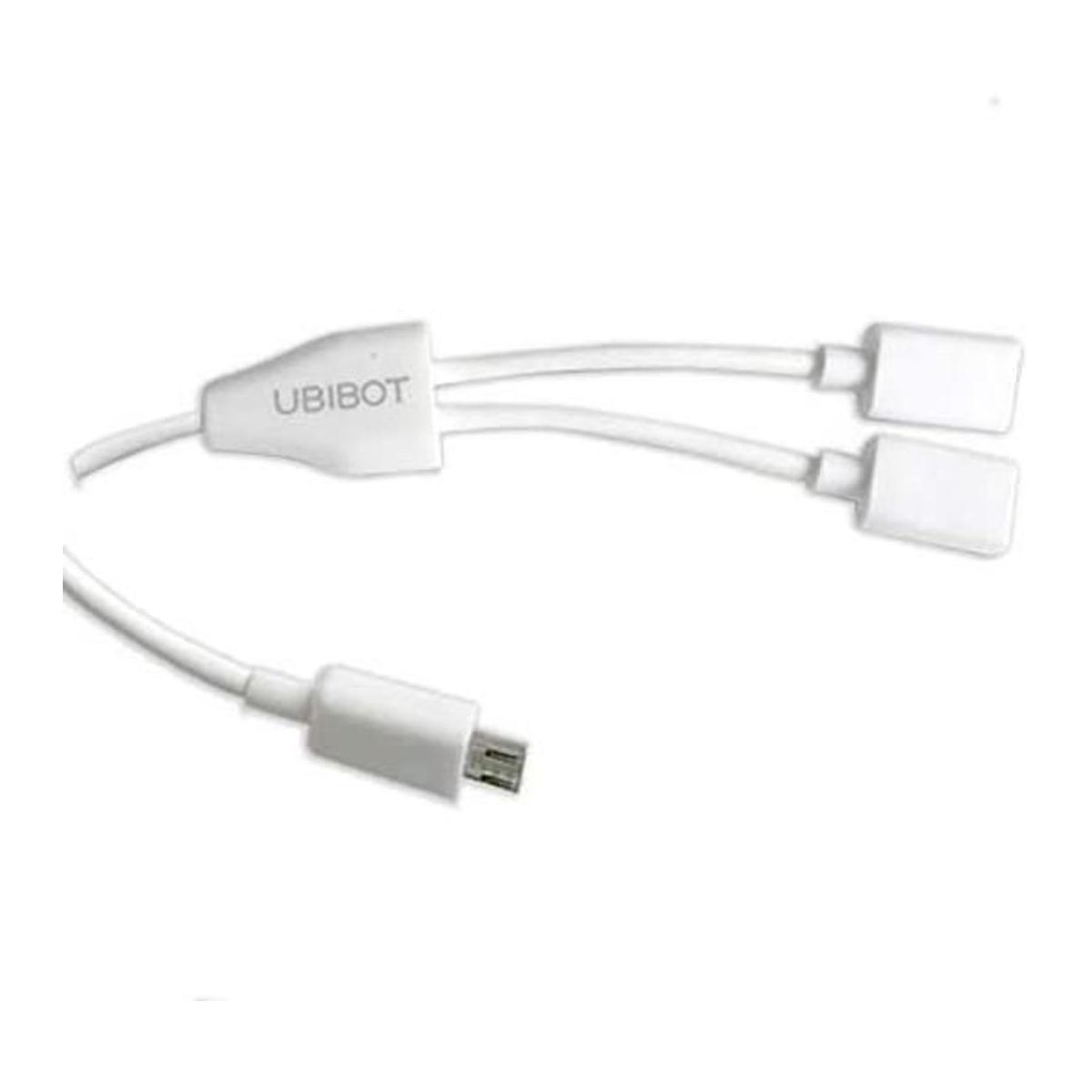 Adaptador de cable divisor micro USB.