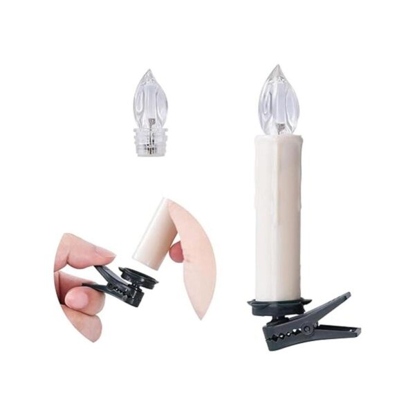 Cimetech 12 paquetes de 12 velas de Navidad con luz_3