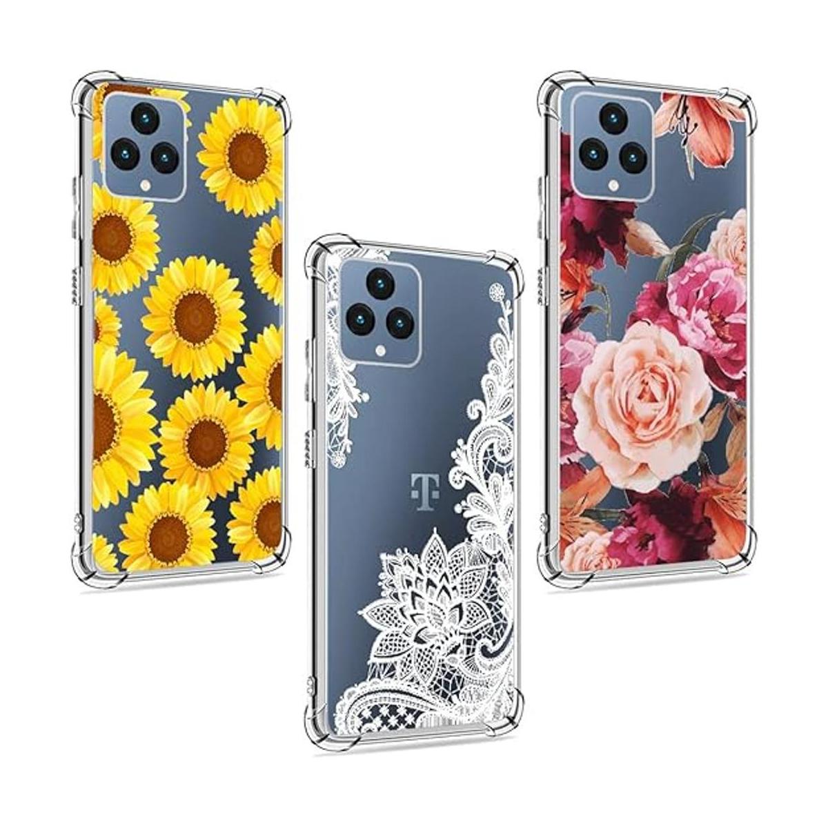 TMobile REVVL 6 5G funda protectora de TPU suave y