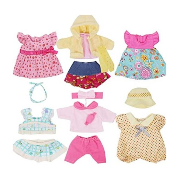 Juego de 6 ropa de muñeca para muñeca de 12 pulgadas ropa_1