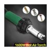Pistola de aire caliente de 110 V para soldadura de