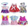 JING SHOW BUSSINESS Ropa de muñeca de bebé 6 juegos de_2