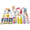 EMiEN Juego de 74 piezas de mini animales en miniatura_2
