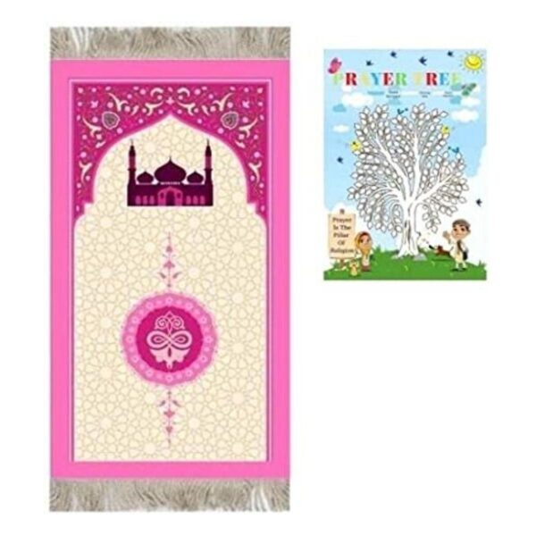 Ottoman Design Tapete de oración para niños tapete de_1