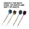 centaur 90Pcs Dart Flights with Flight Protectors 30 Sets_5