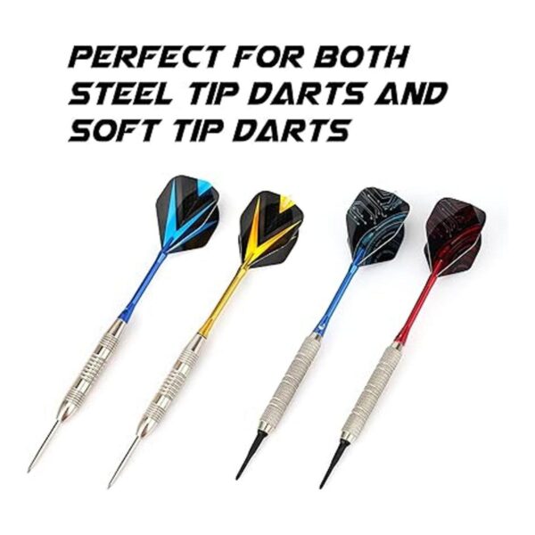 centaur 90Pcs Dart Flights with Flight Protectors 30 Sets_5