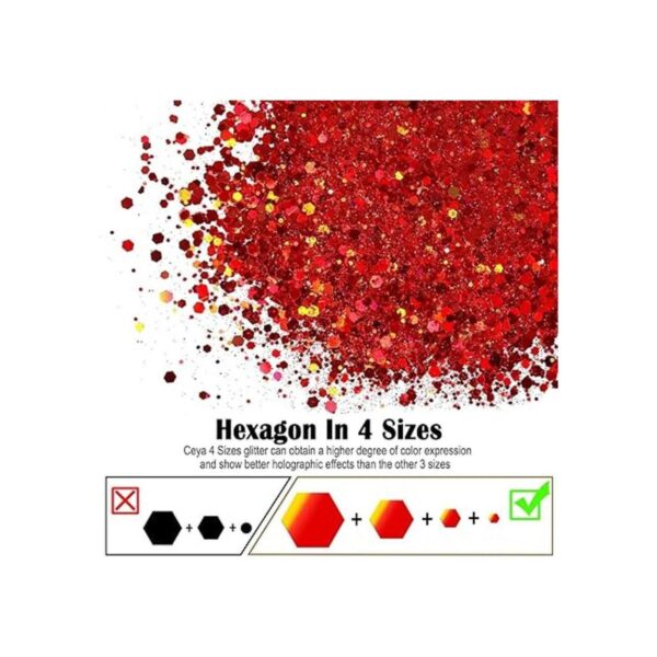Ceya Purpurina holográfica gruesa de 3.5 onzas 3.53 oz_2