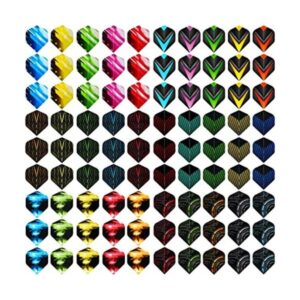 centaur 90Pcs Dart Flights with Flight Protectors 30 Sets_1
