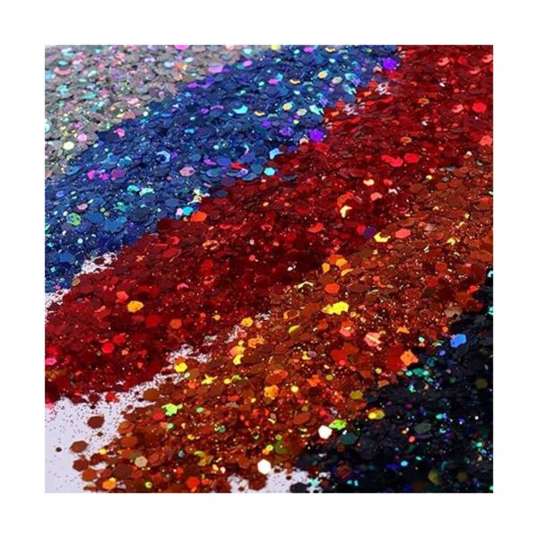 Ceya Juego de purpurina gruesa holográfica de 28 colores_2