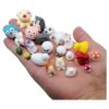 EMiEN Juego de 74 piezas de mini animales en miniatura_3