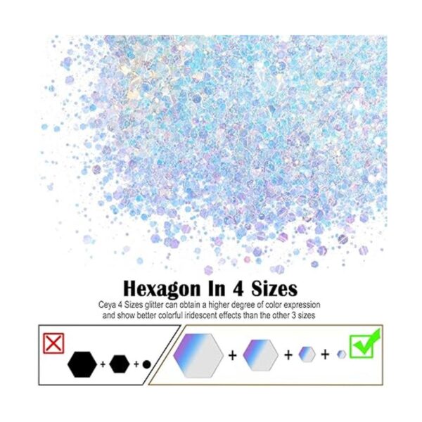 Ceya Brillantina mágica de ópalo de 4.9 onzas 4.94 oz de_2