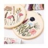 REEWISLY Kit de bordado para principiantes 4 juegos kits