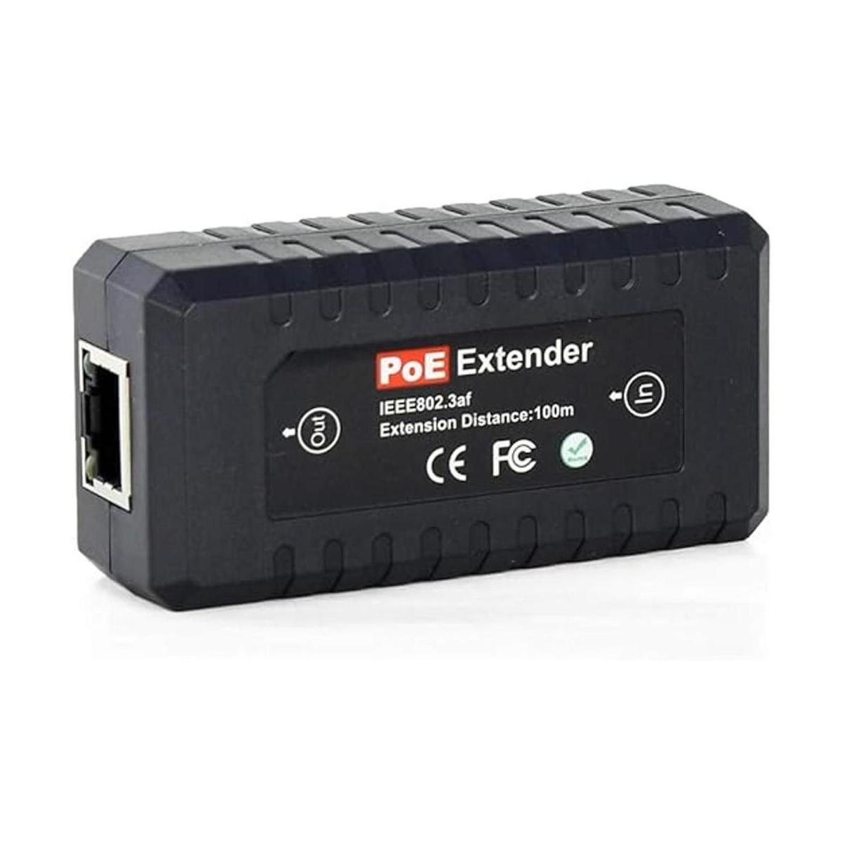 Centropower 1 Puerto 10100M PoE Extensor IEEE802.3af para