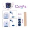 Ceya Juego de polvos de purpurina ultrafina de 32 colores_5