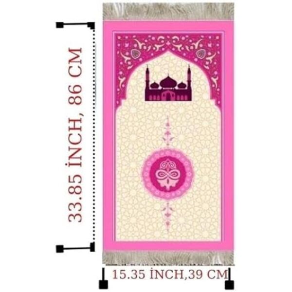 Ottoman Design Tapete de oración para niños tapete de_2