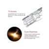 cciyu T5 Wedge 37 58 70 73 74 blanco 12 V 1 LED auto_3