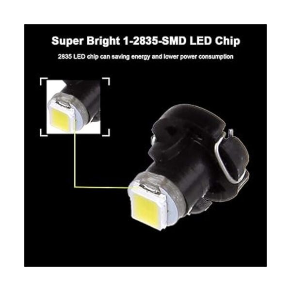 cciyu Paquete de 20 luces blancas 2835 SMD T3 Neo Wedge 1_3