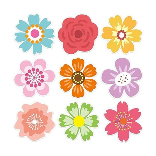 54 recortes de flores de primavera para decoración de