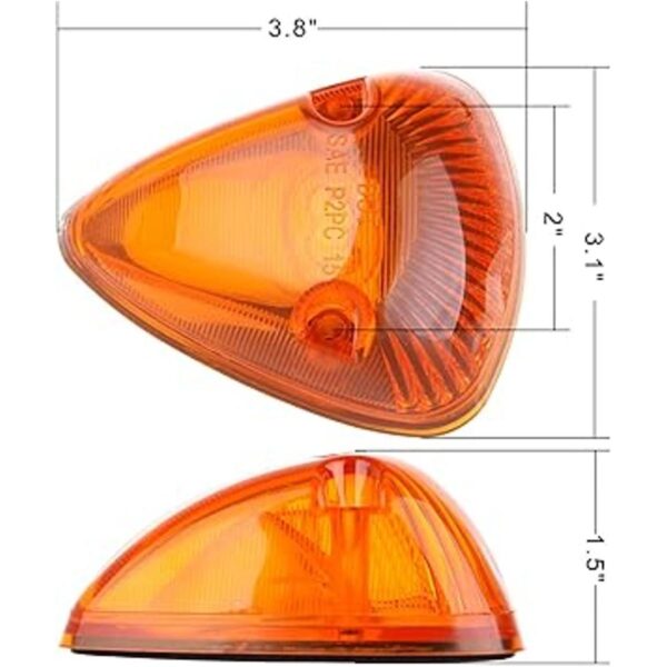 cciyu para 94 98 Dodge Ram 2500 3500 ámbar Cab Roof_2