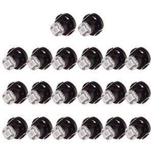 cciyu Paquete de 20 bombillas LED de cuña Neo azul T4T4.2_1