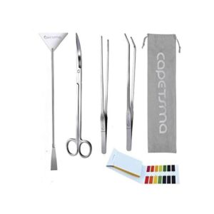 capetsma Aquascape Tools Herramientas largas de acero