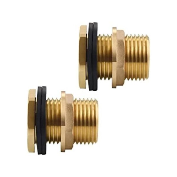 Paquete de 2 conectores hembra NPT de 12 pulgada y macho_1