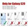 Funda tipo cartera para Samsung Galaxy S20 de 62_3